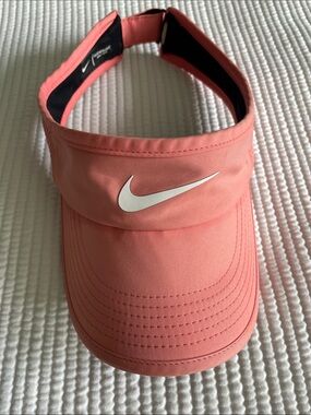 Nike Featherlight Coral Pink Visor